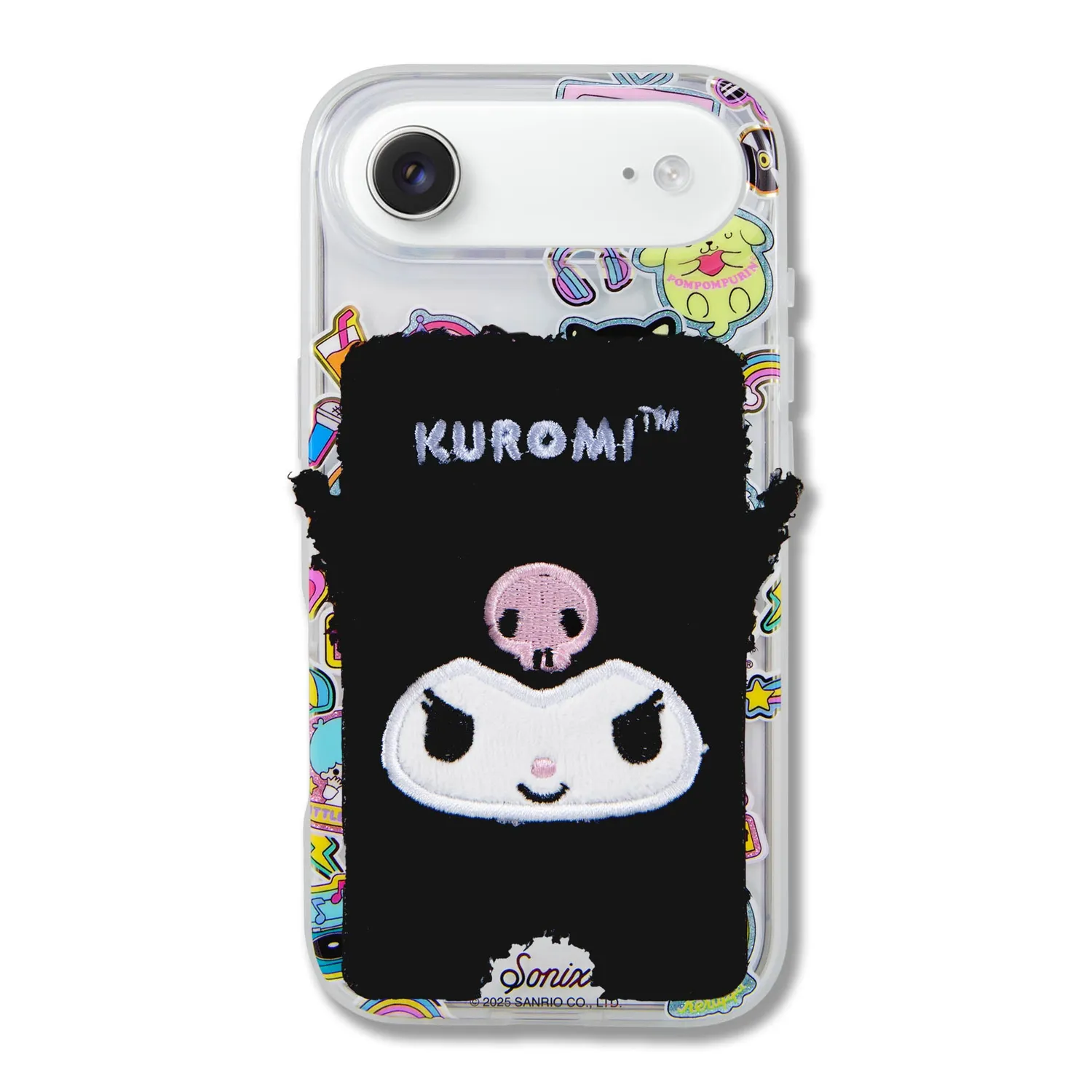 Hello Kitty Kuromi x Sonix Magnetic Plush Wallet magnetisk kortholder