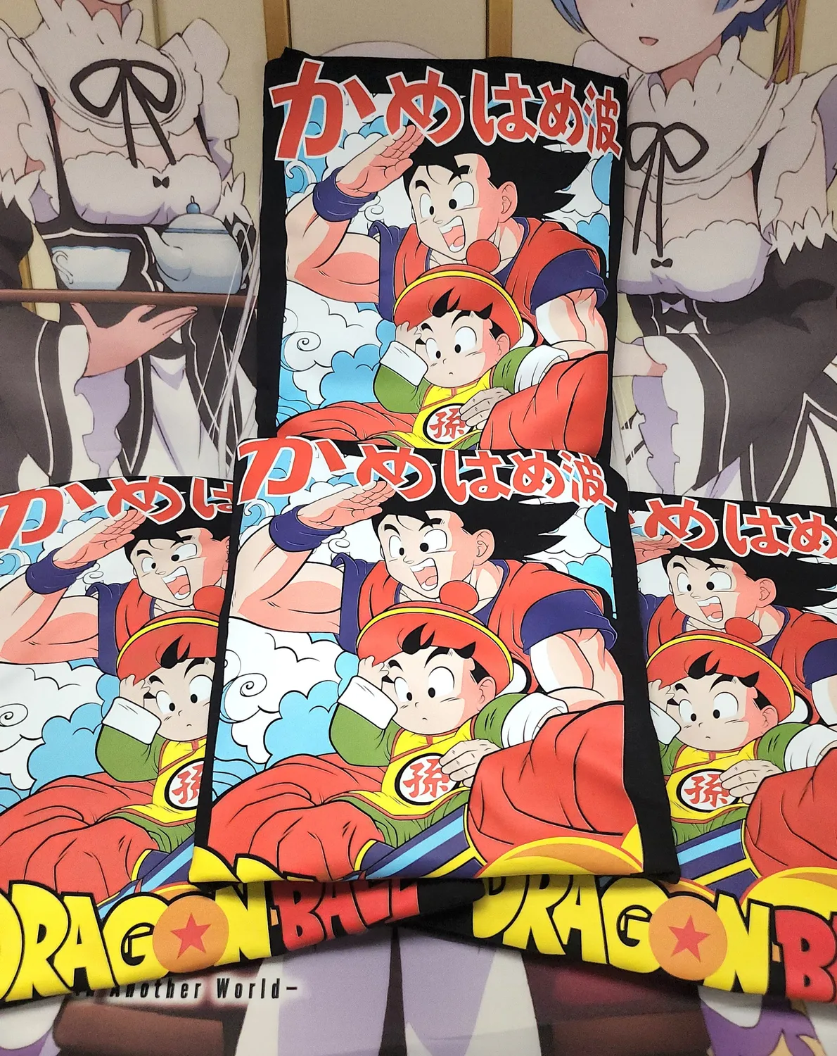 Anitaku Dragon Warrior Father and Son collegegenser 2XL bomull polyester