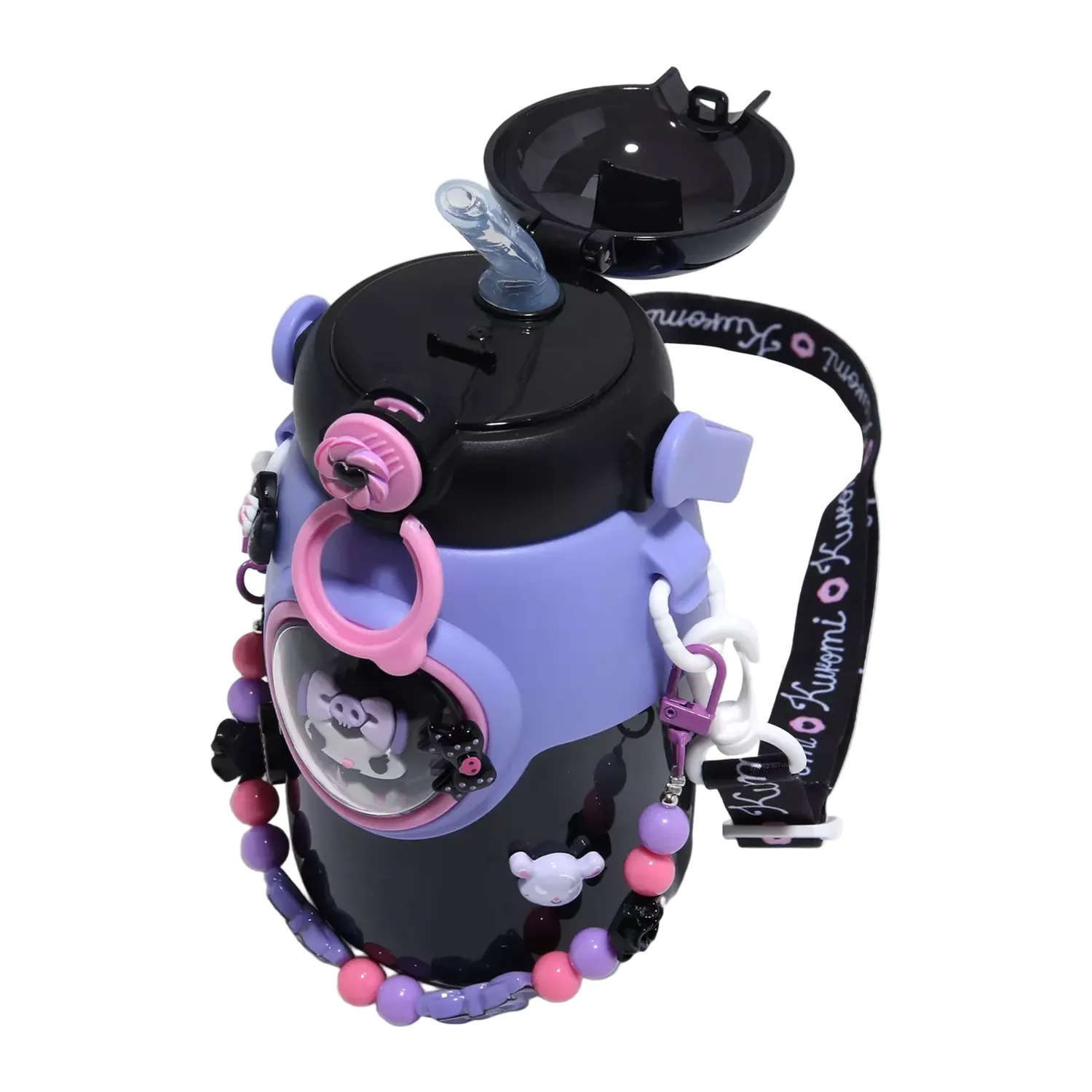 Kuromi vannflaske med stropp 946 ml plast