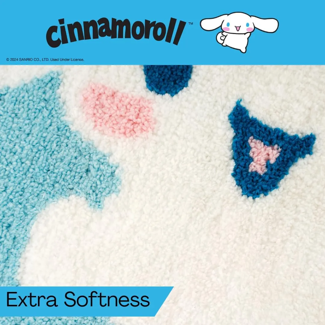 Hello Kitty Cinnamoroll Plush Bathroom Mat bomulls-badematte