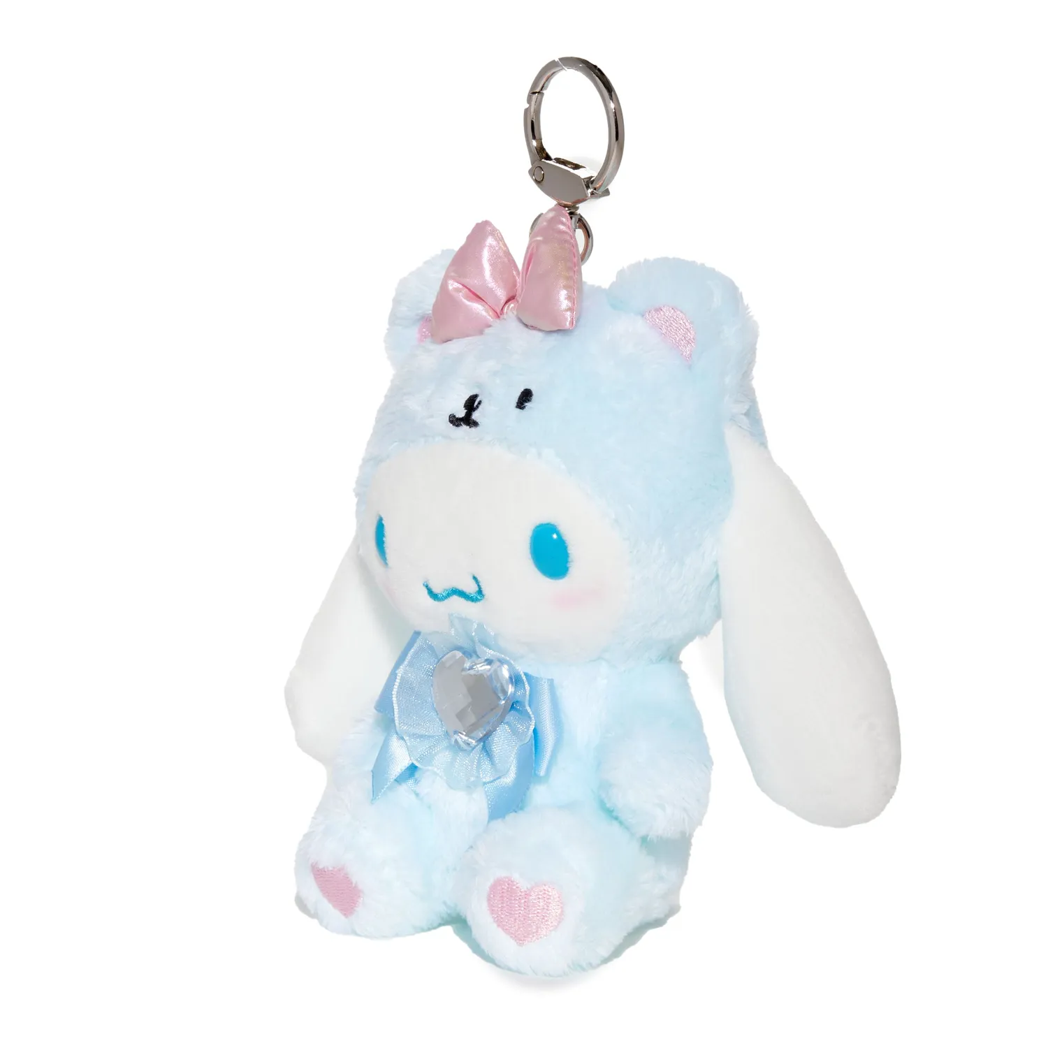 Hello Kitty Cinnamoroll Birthstone Mascot Keychain March Aquamarine