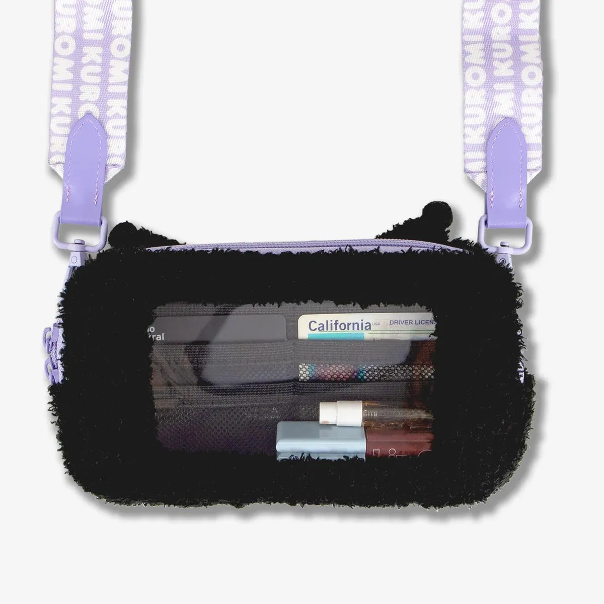 Hello Kitty Kuromi x Sonix Plush Phone Wallet mobilveske crossbody