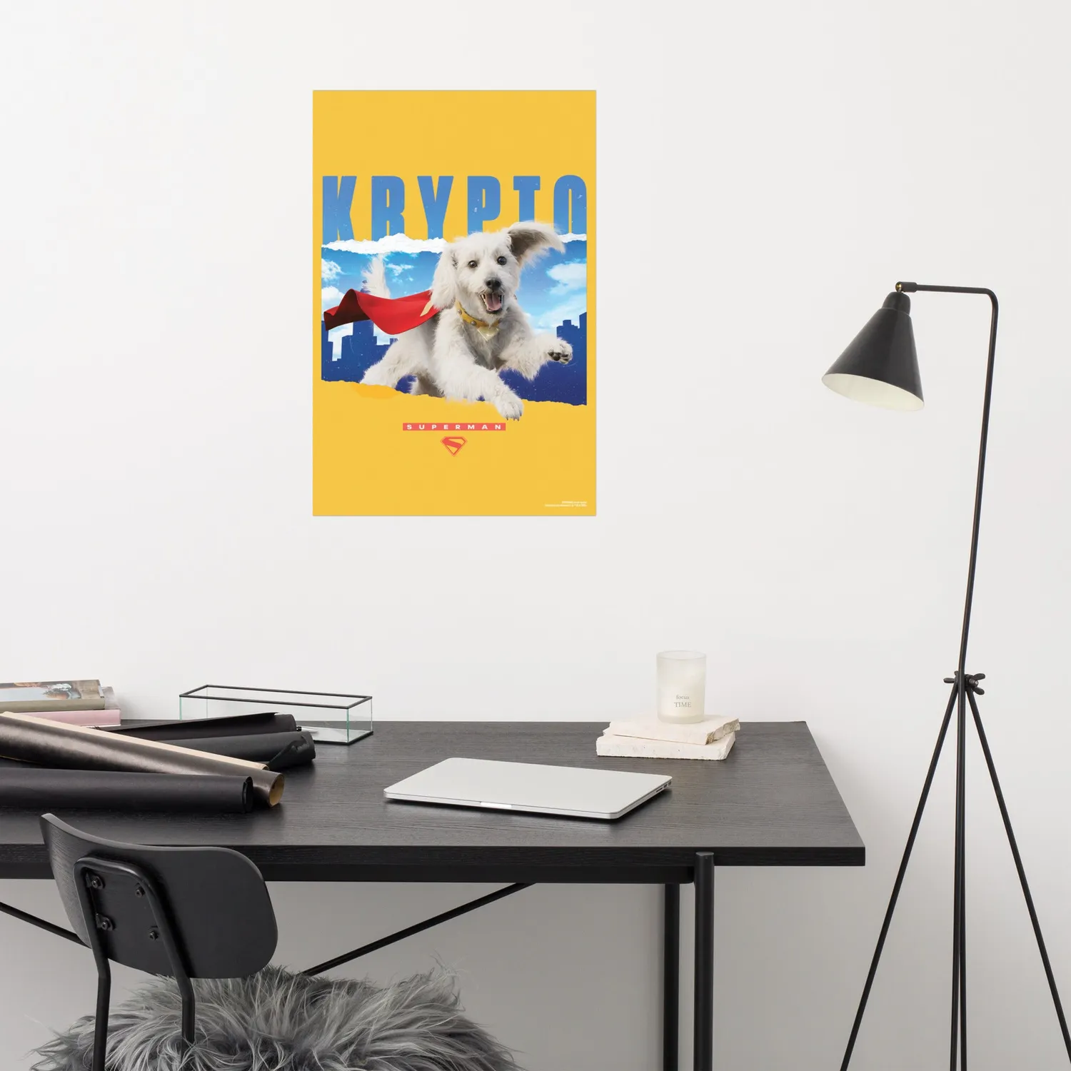 Batman Superman (2025 Movie) Krypto Premium-plakat 20 x 30 tommer, glanset