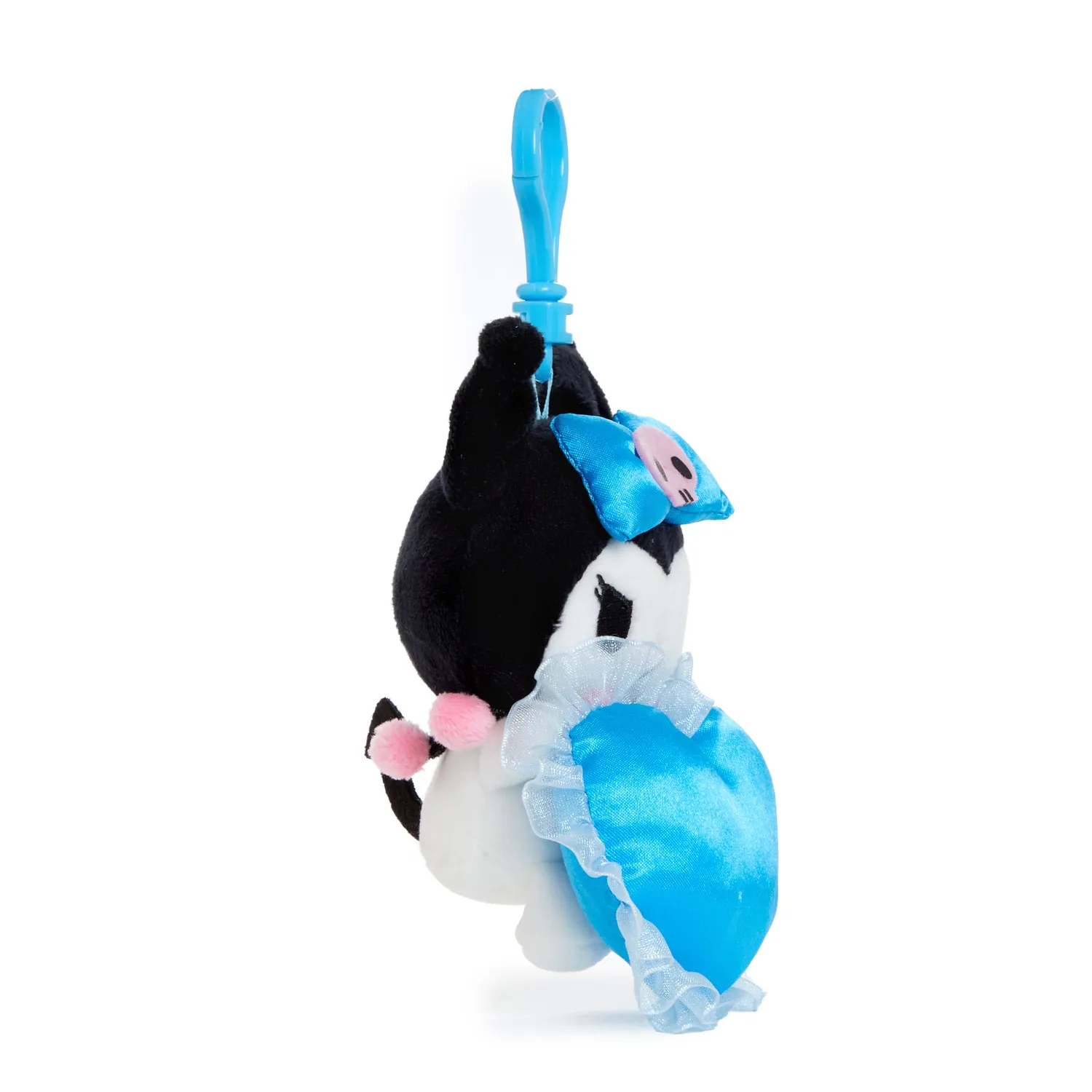 Hello Kitty Something Blue Kuromi Plush Mascot Clip kosedyrklips