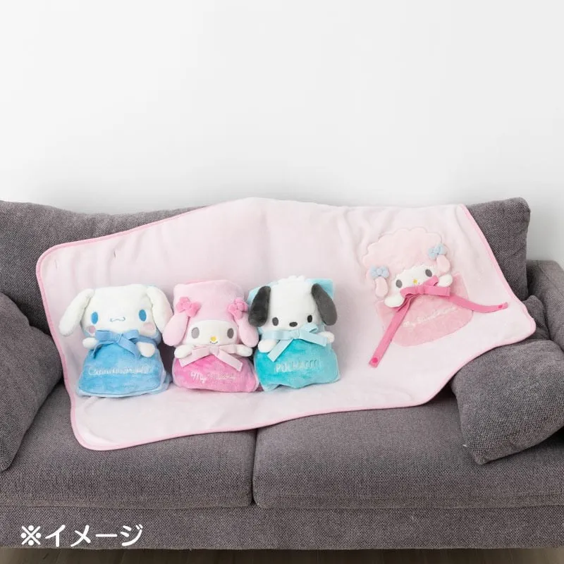 Pochacco 2-in-1 Cozy Lap Blanket pledd pute og sjal