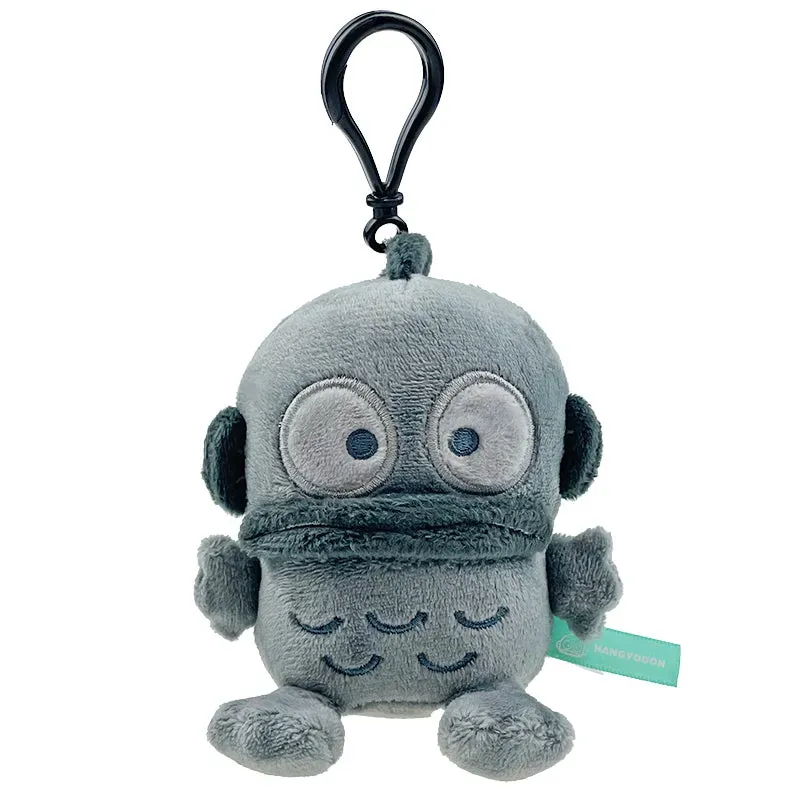 Hello Kitty Hangyodon Ash Monochrome Plush Maskotklype