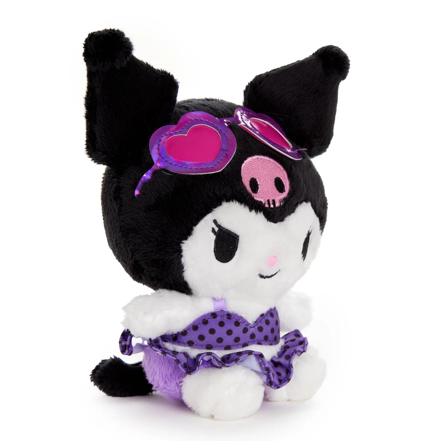 Hello Kitty Summer Swim Kuromi 7" Plush kosedyr 18 cm