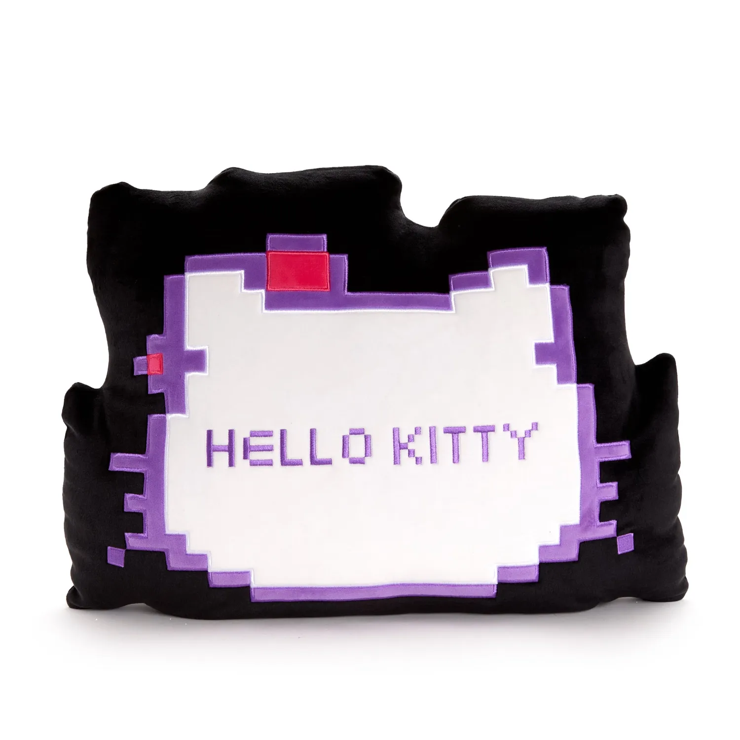 Hello Kitty Retro Pixel Series Face Plush pute med motiv på begge sider
