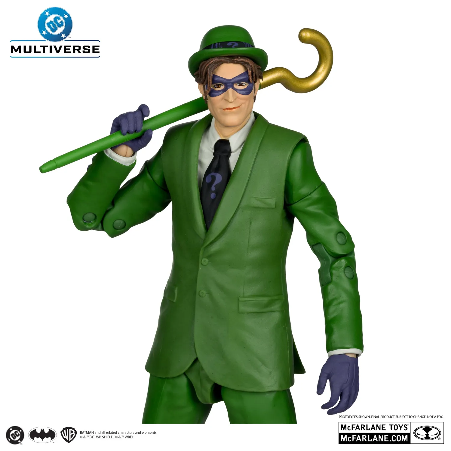 Batman: Hush The Riddler actionfigur 7 tommer med tilbehør