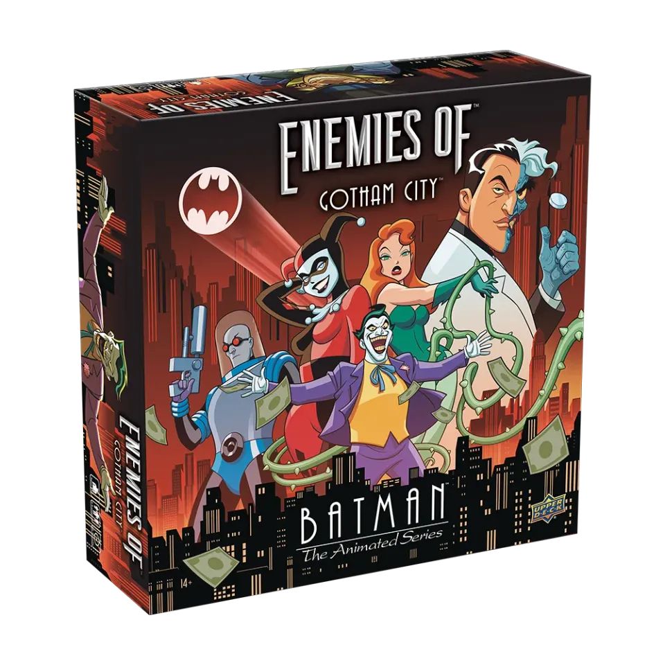 Batman: The Animated Series Enemies of Gotham City brettspill